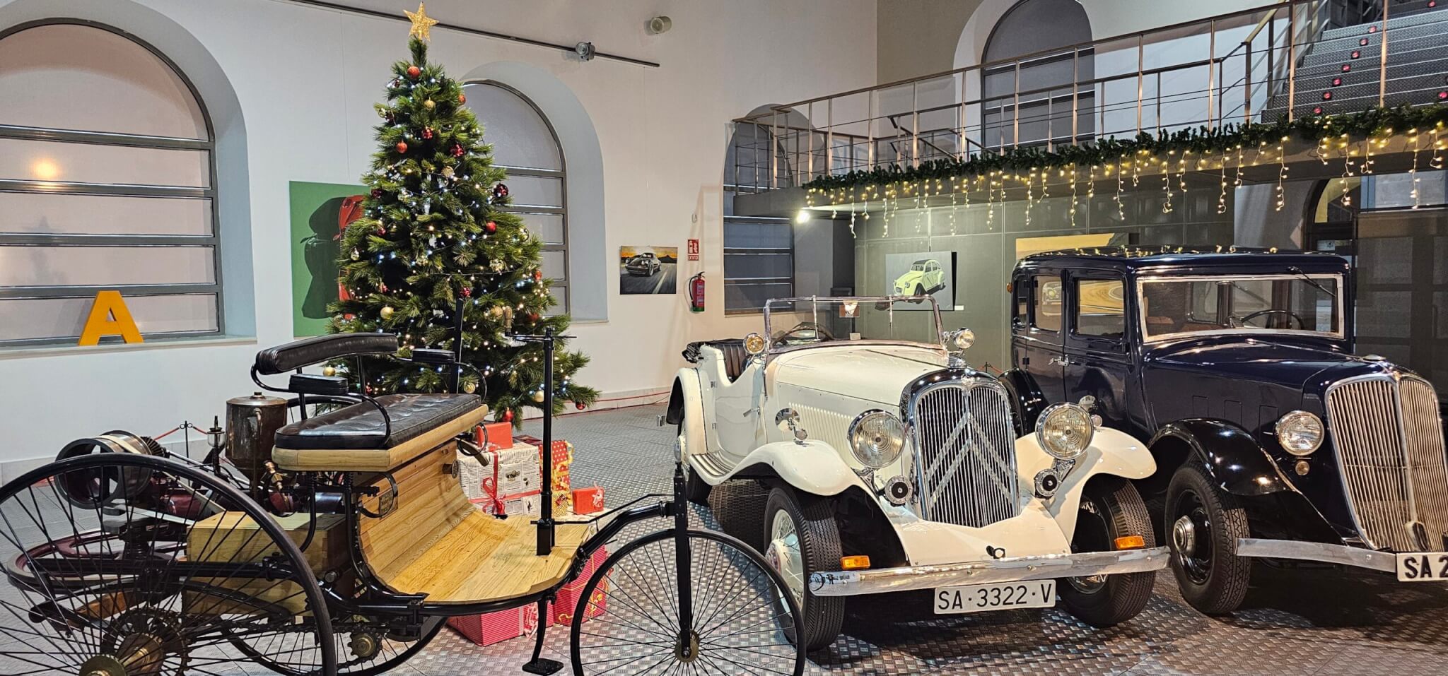 Museo de Historia de la Automoción de Salamanca. MHAS | Celebramos la Navidad con actividades gratuitas en torno al motor y la cultura para toda la familia | 15 de Dezembro, 2025